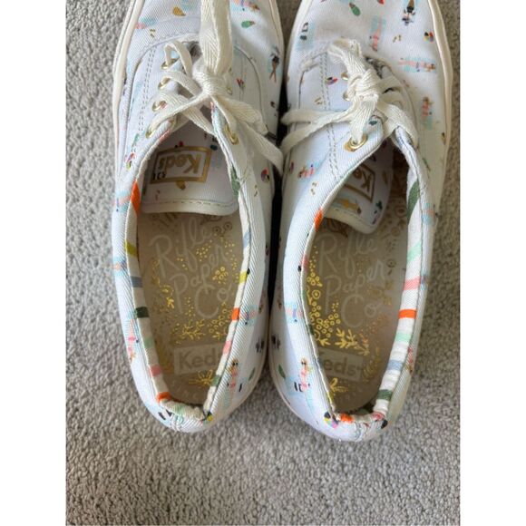 NWOT Keds x Rifle Paper Co. Anchor Sun Girls Sneakers, 7.5 $138 - Picture 8 of 8